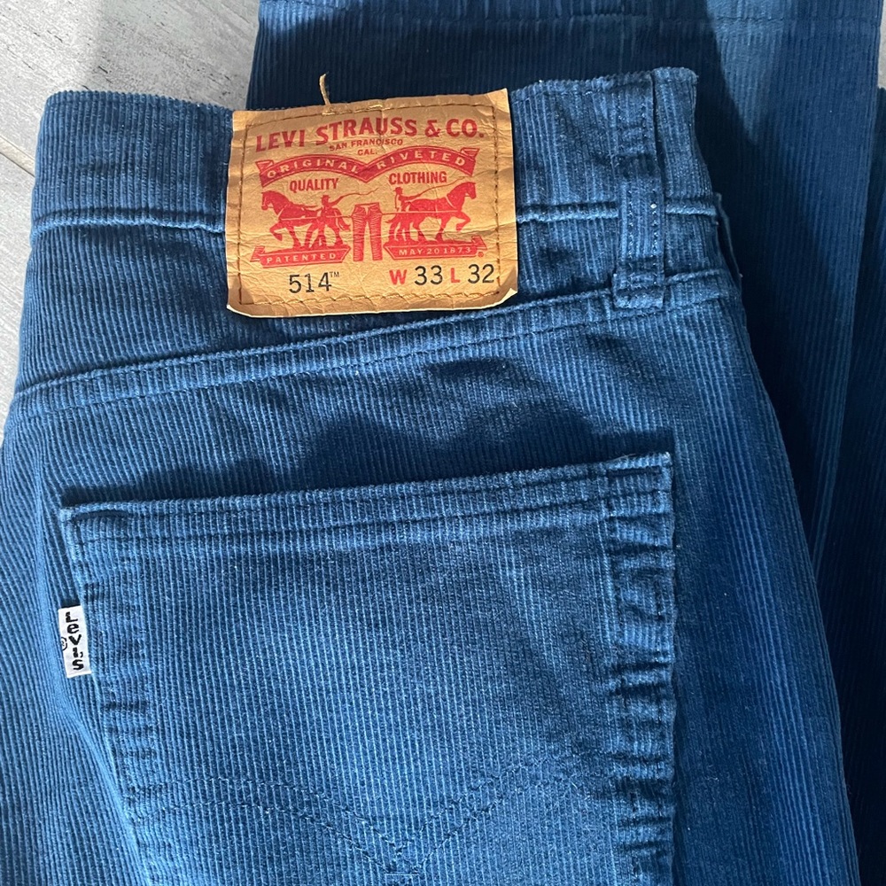 Blue cords